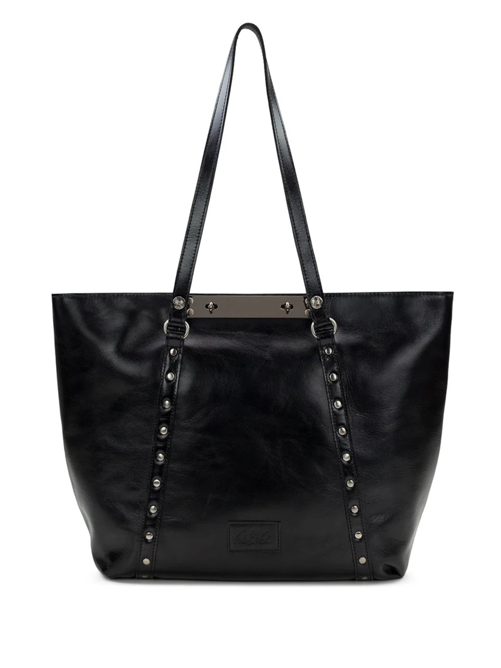 Patricia Nash Benvenuto Tote Vintage Distressed Leather black